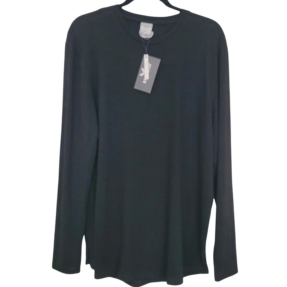 NWT Marrakech Premier Men's Black Knit‎ Crew Neck Sweater XL Wool/Acrylic Blend